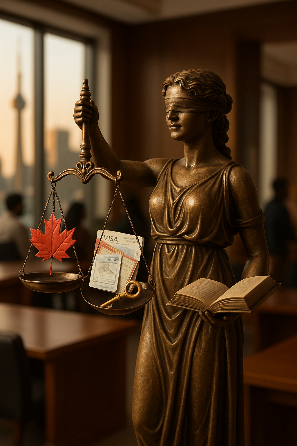 Lady Justice - Canadian Immigration Law